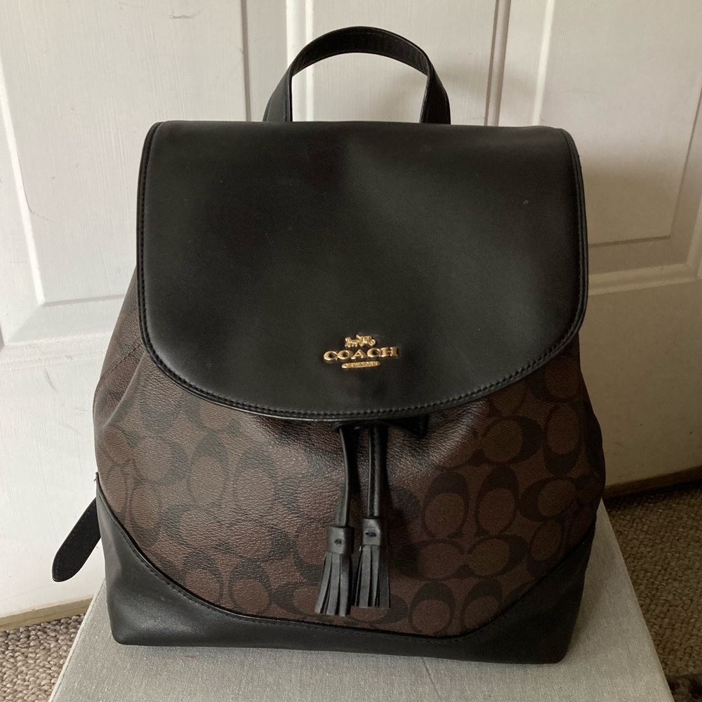 Coach Elle Backpack, Signature Canvas